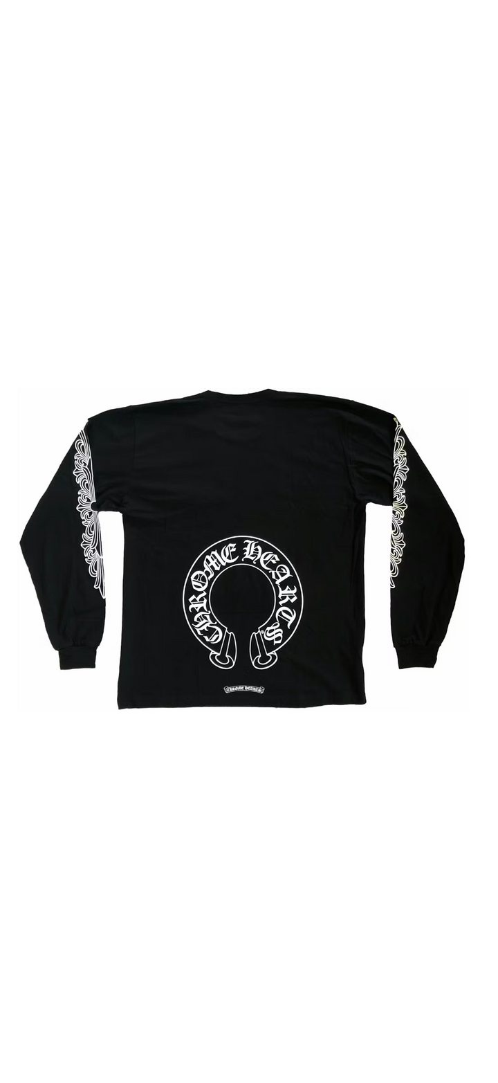 Chrome Hearts Horse Shoe L/S T-Shirt ‘Black’