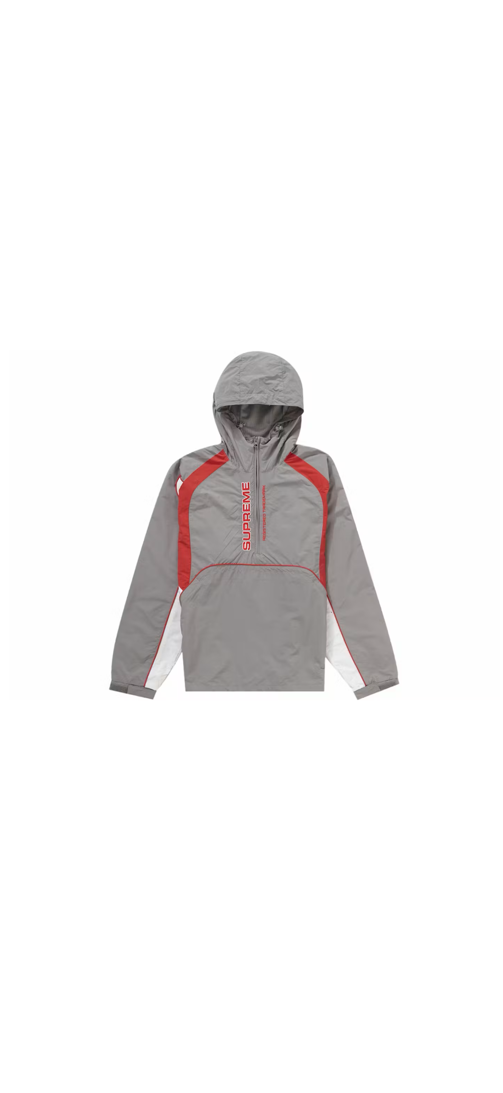 Supreme Paneled Half Zip Pullover ‘Grey’