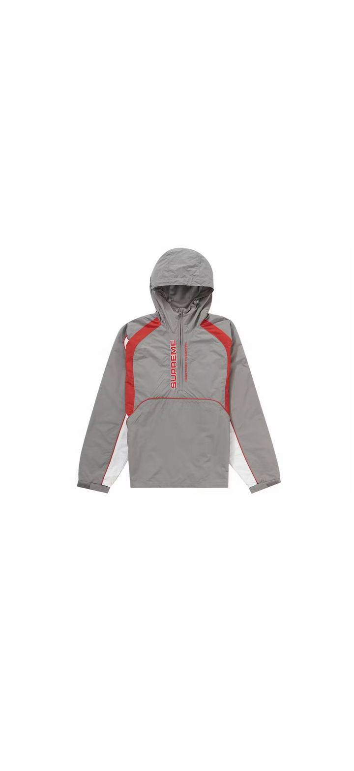 Supreme Paneled Half Zip Pullover ‘Grey’