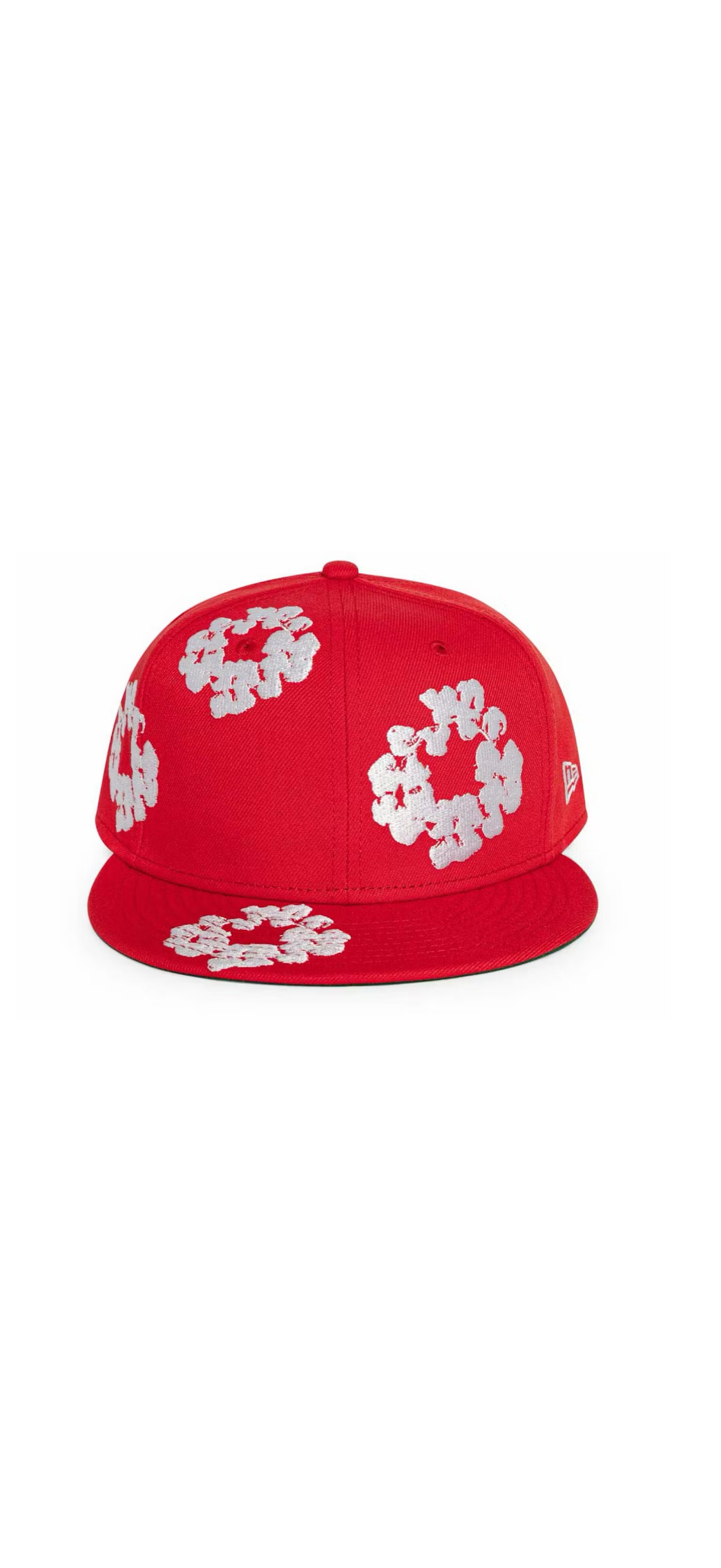 Denim Tears New Era Cotton Wreath Cap ‘Red’