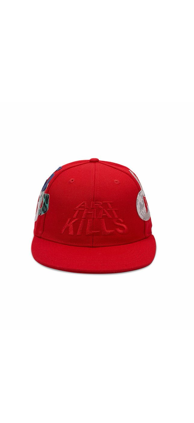 Gallery Dept ATK G Patch Fitted Cap ‘Red’