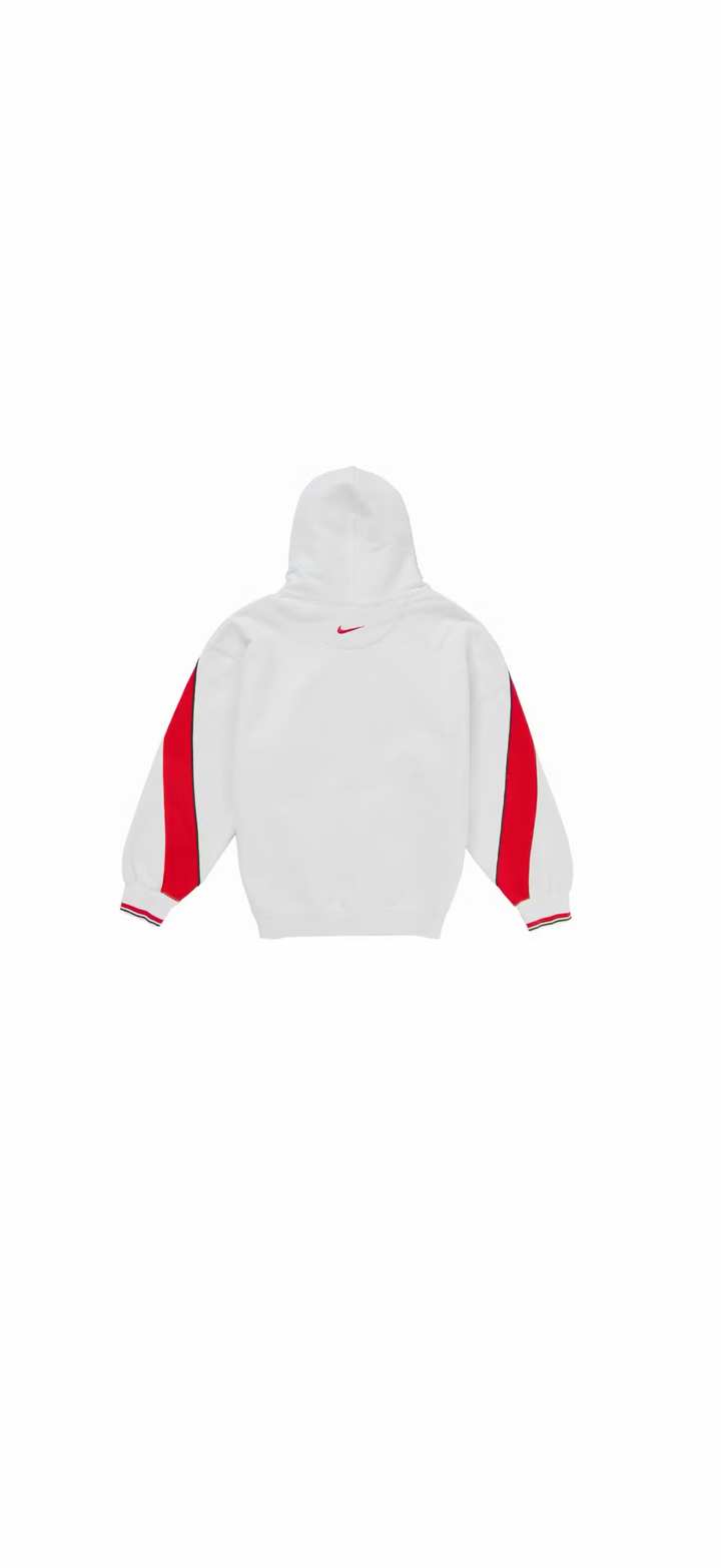 Supreme Nike Hooded Sweatshirt ‘White/Green’ (FW26)