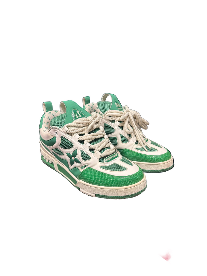 Louis Vuitton Skate Sneaker ‘Green’ Pre-Owned No Box