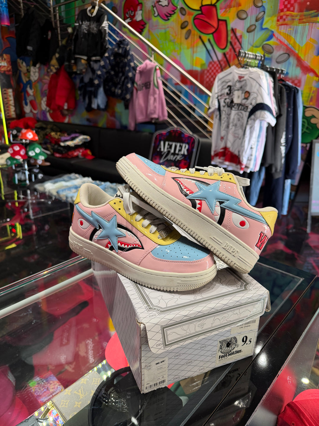 A Bathing Ape Bape Sta ‘Shark Pink’ Pre-Owned