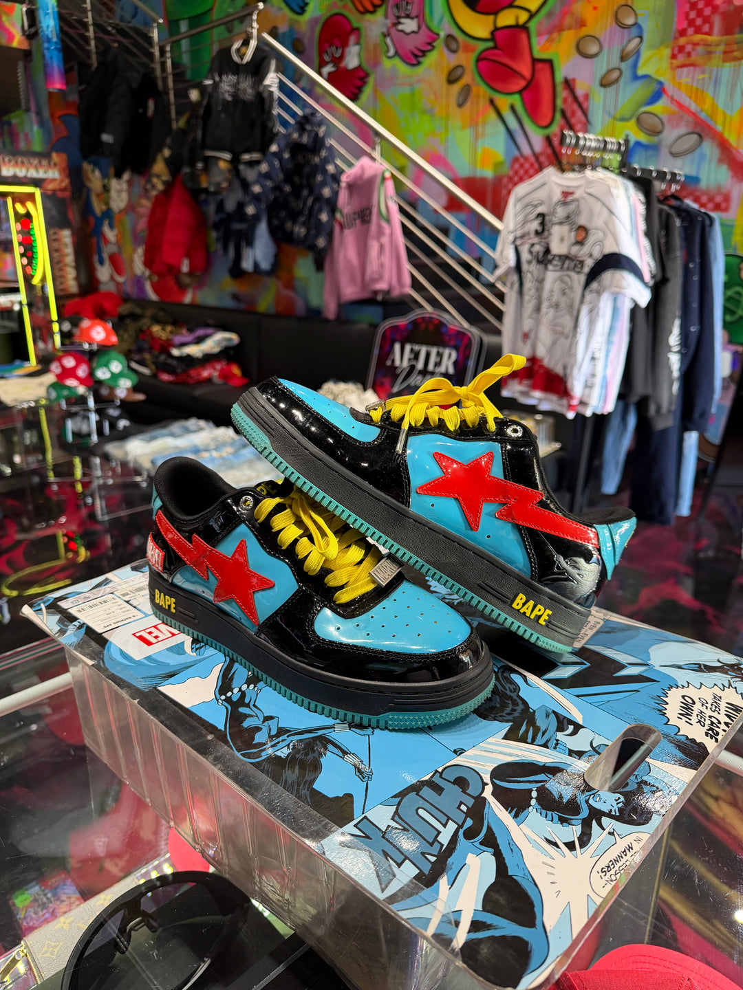 A Bathing Ape Bape Sta Marvels ‘Black Widow’ Pre-Owned