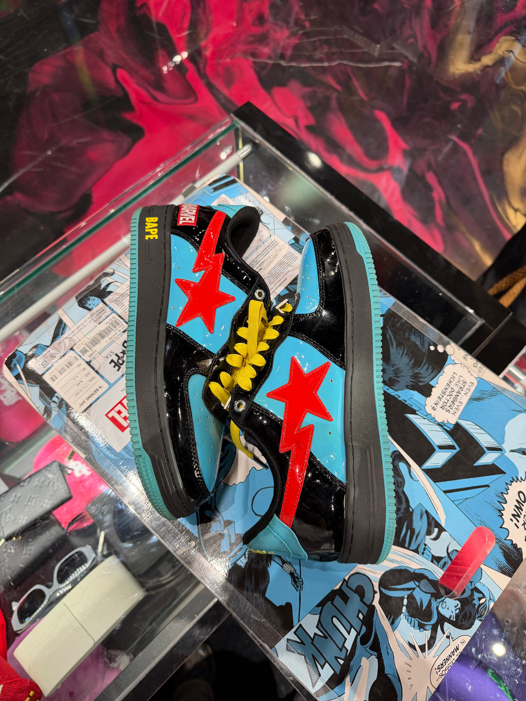 A Bathing Ape Bape Sta Marvels ‘Black Widow’ Pre-Owned