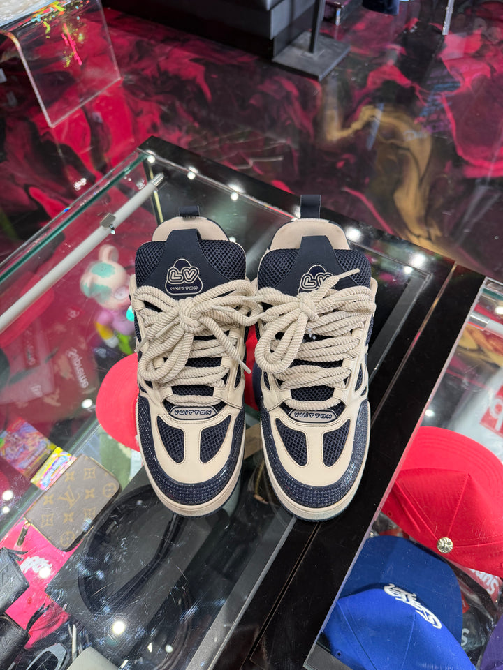 Louis Vuitton LV Skate Sneaker ‘Marine’ Pre-Owned