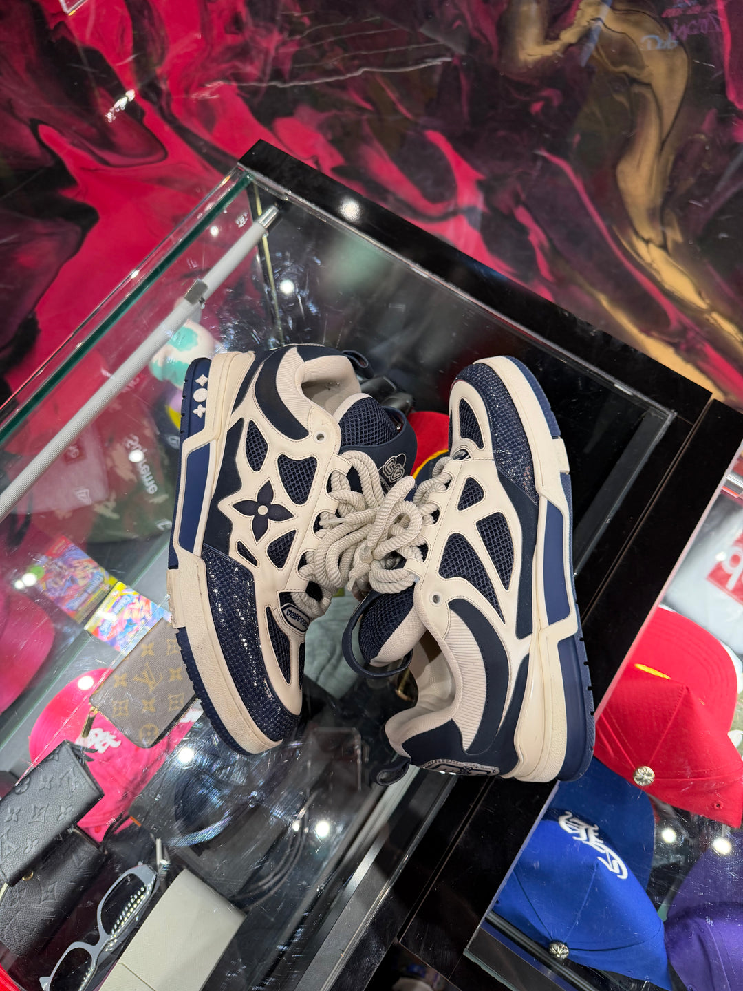 Louis Vuitton LV Skate Sneaker ‘Marine’ Pre-Owned