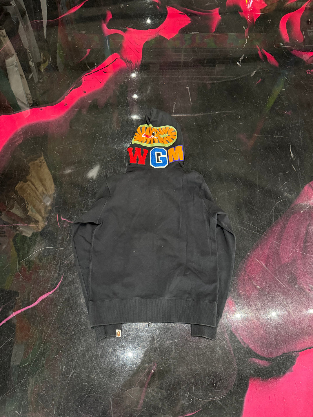 BAPE Shark Full Zip Hoodie Pre-Owned ‘Black’