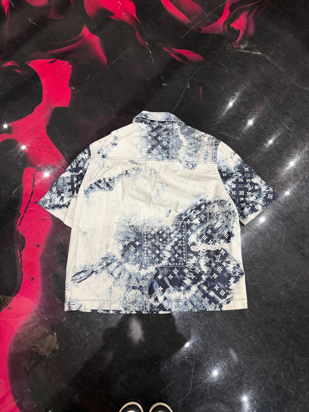 Louis Vuitton Monogram Bandana Shirt ‘Indigo’  Pre-Owned