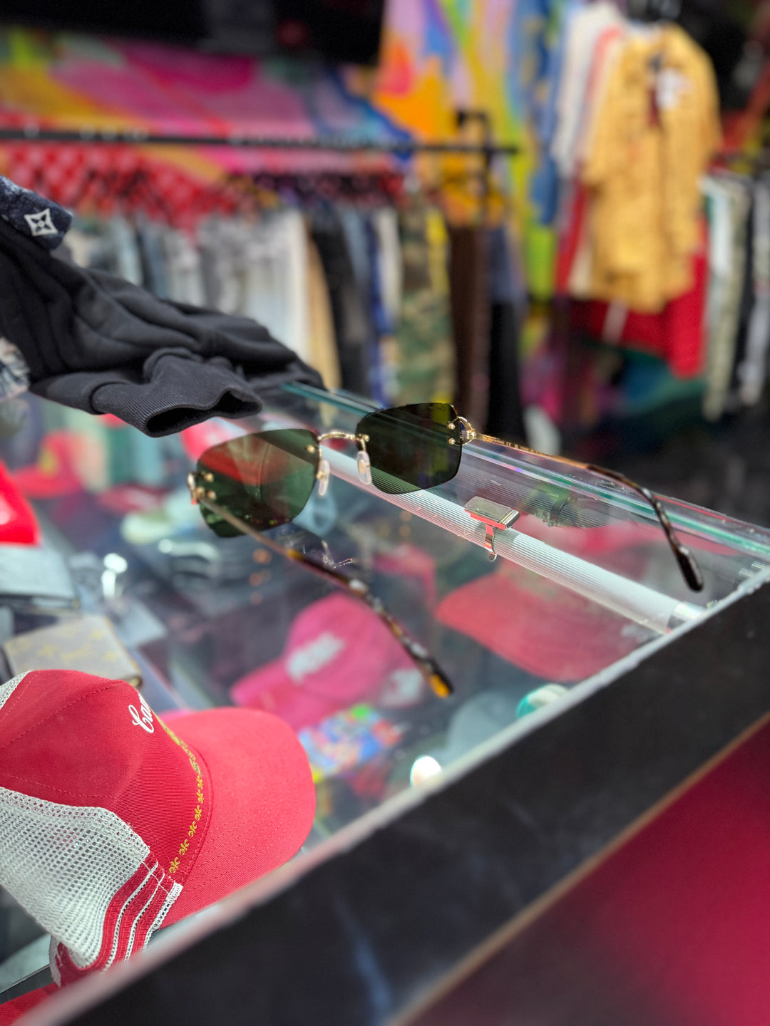 Cartier Rimless Sunglasses Pre-Owned